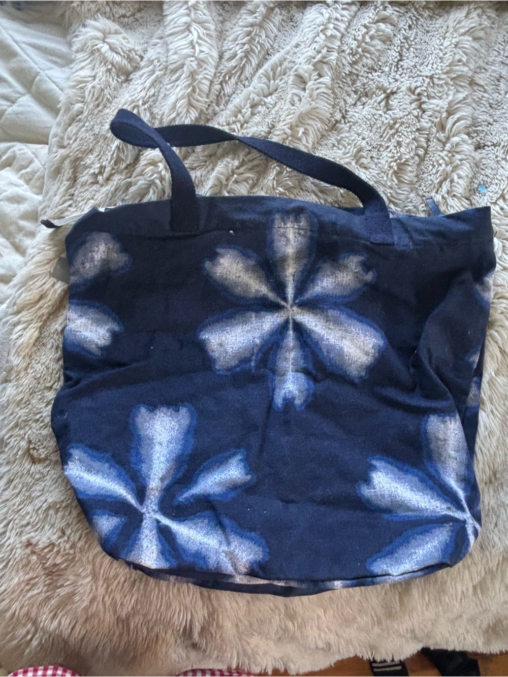Tie-Dye Canvas Tote Bag
